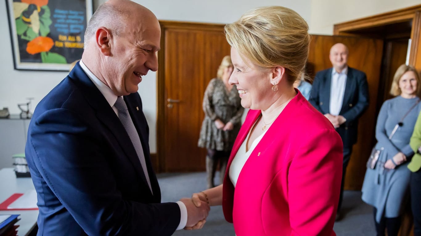 Kai Wegner (CDU) und Franziska Giffey (SPD): Erstmals seit mehr als 20 Jahren regiert ein Christdemokrat die Hauptstadt.