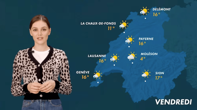 Die Schweizer Wetterfee Jade ist ein Avatar.
