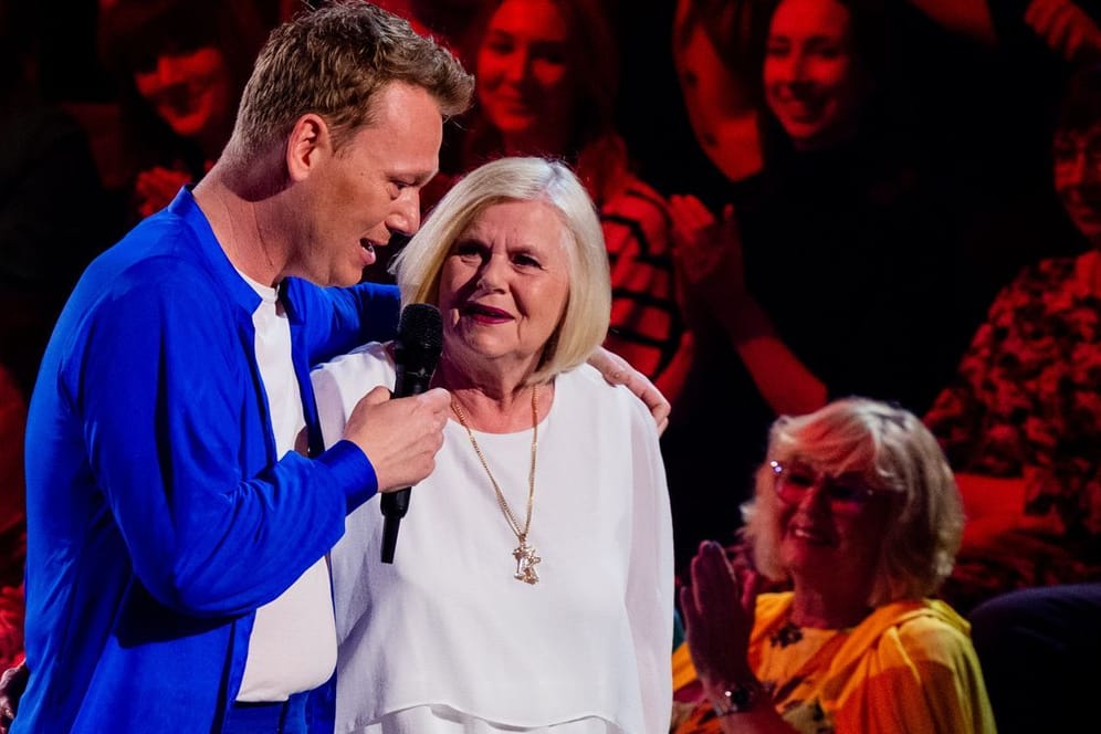 Knossi mit seiner Mutter Ida: Sie wollte ihn bei "Let's Dance" tanzen sehen.