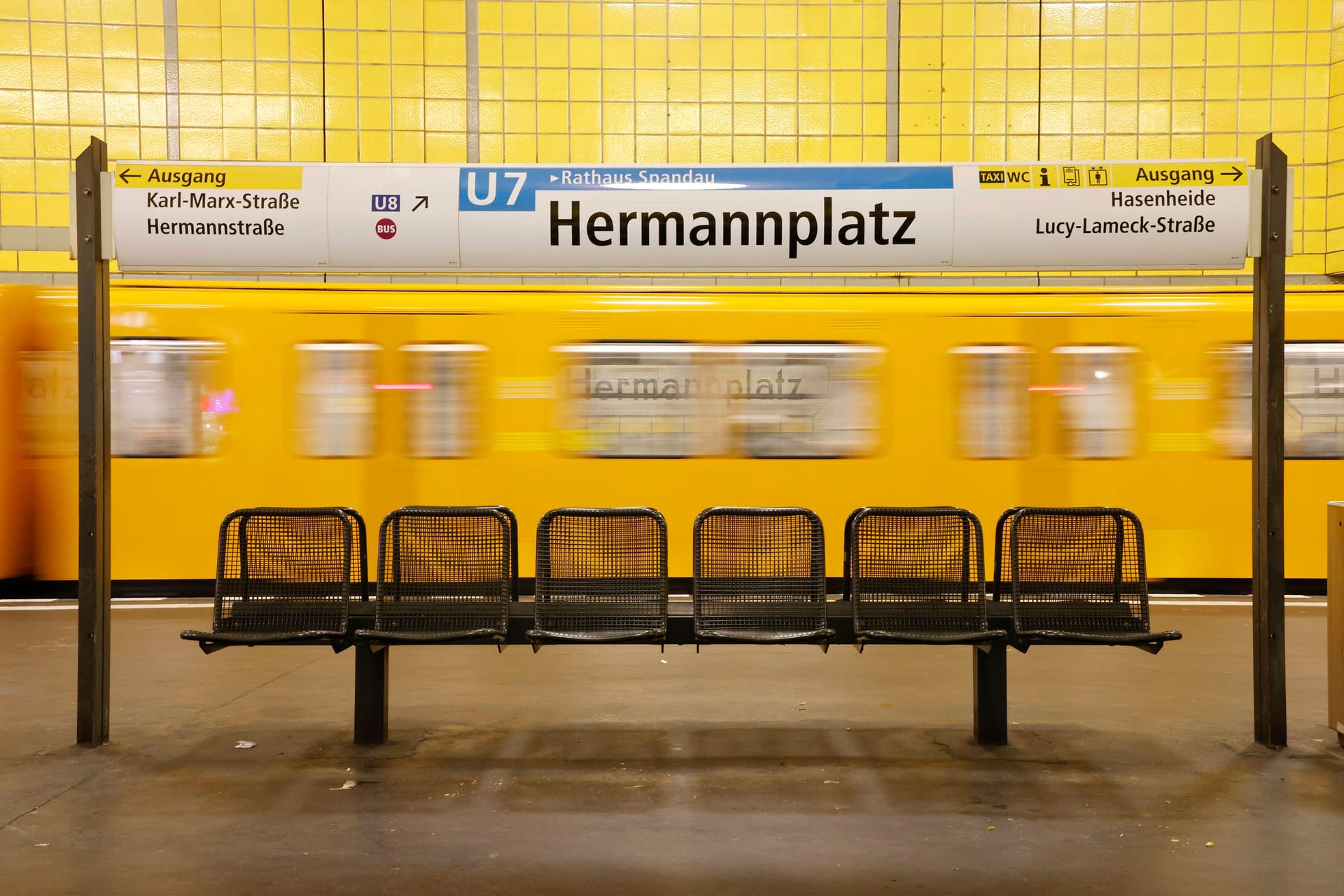 U-Bahnhof Hermannplatz: Besonders hier bemängeln BVG-Mitarbeiter die Sicherheitslage.