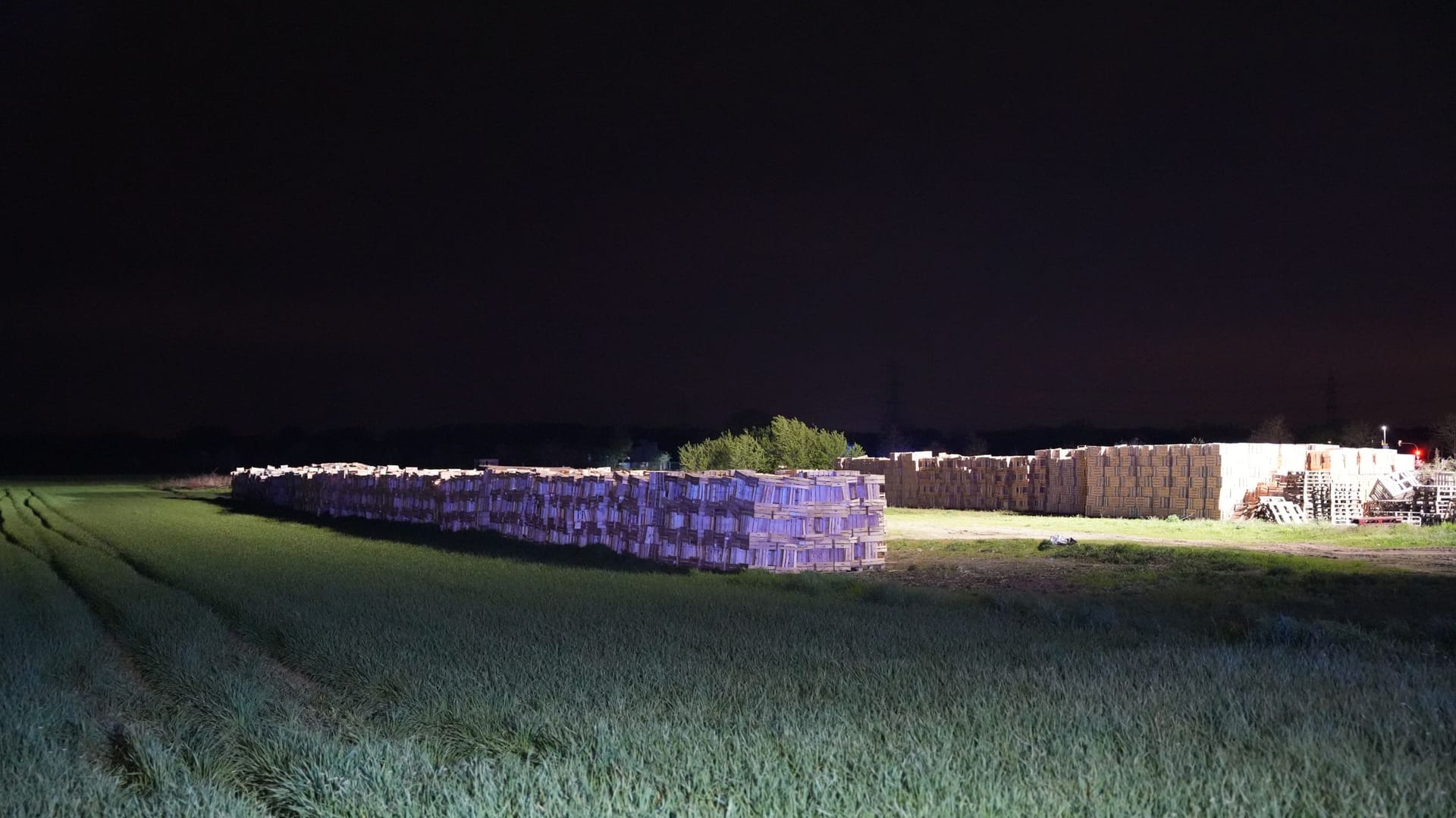 Auf dem Bauernhof in Griesheim wurde die Granate entdeckt