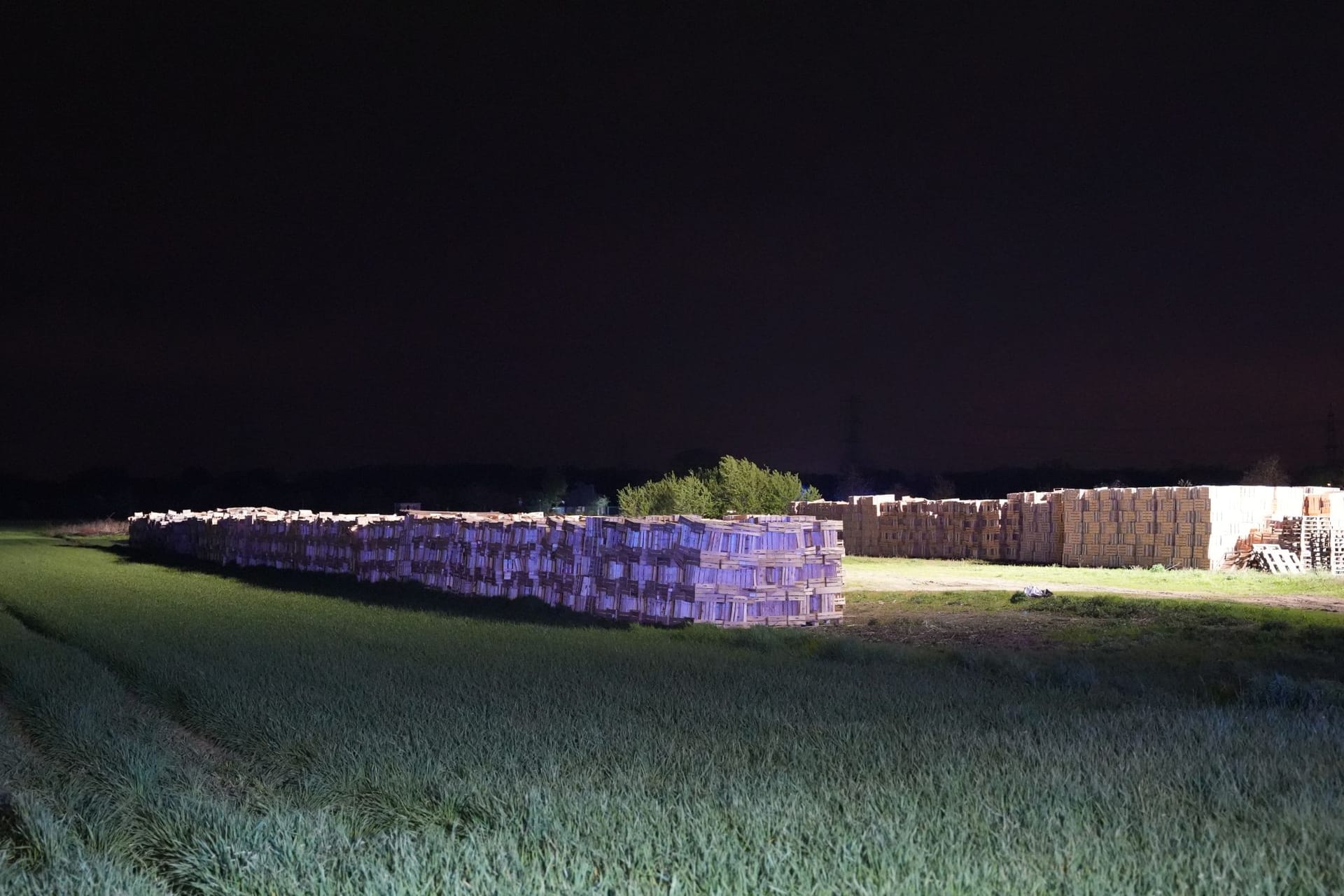 Auf dem Bauernhof in Griesheim wurde die Granate entdeckt