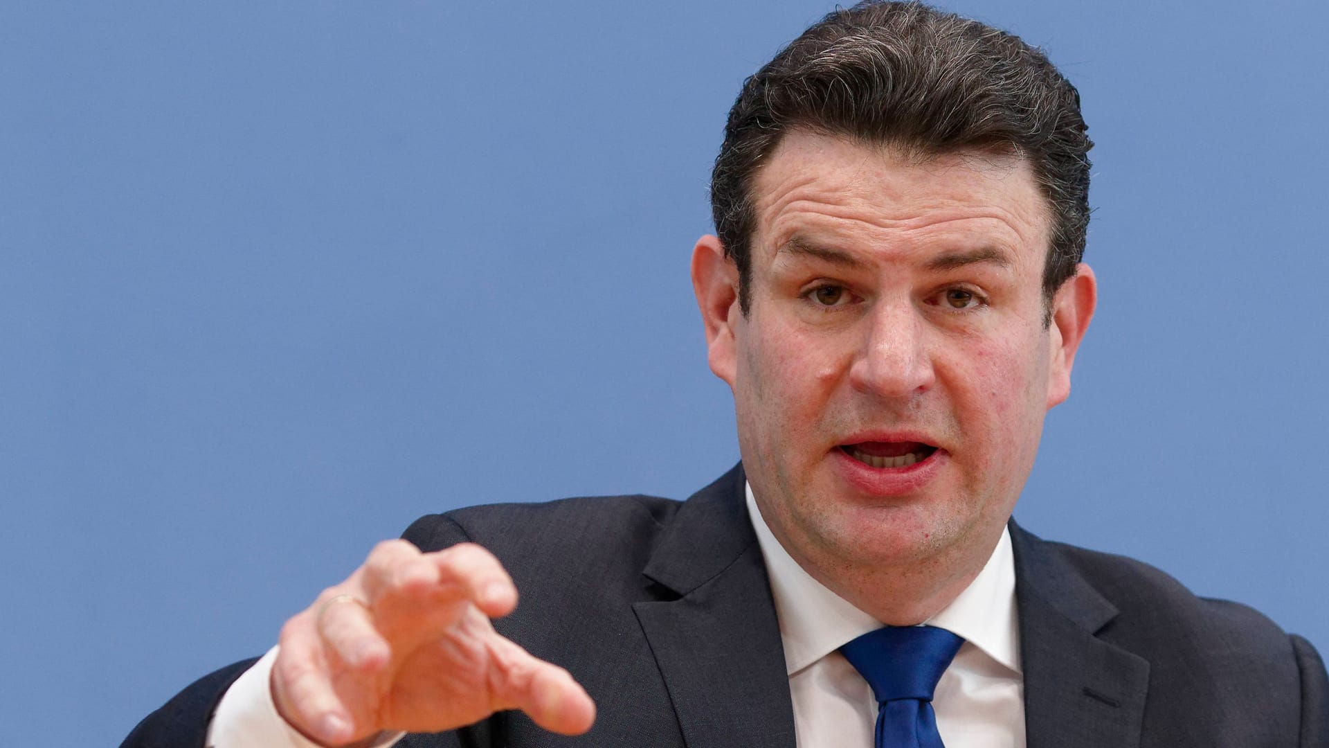 Hubertus Heil (Archivbild): Der Bundesarbeitsminister kritisiert den CDU-Vorschlag scharf.