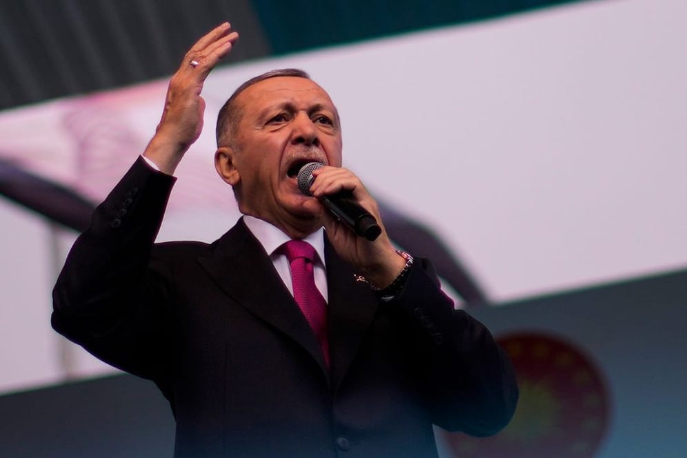 Präsident Erdoğan: Sein größter Herausforderer in der Präsidentschaftswahl ist Oppositionsführer Kemal Kılıçdaroğlu.