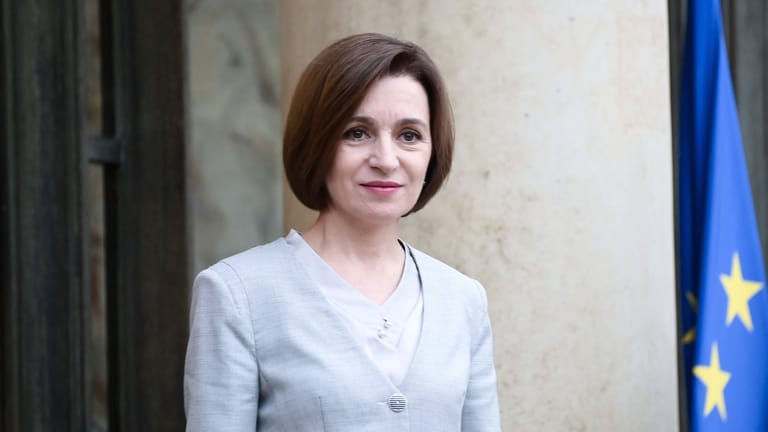 Maia Sandu: Die moldauische Präsidentin ist prowestlich.