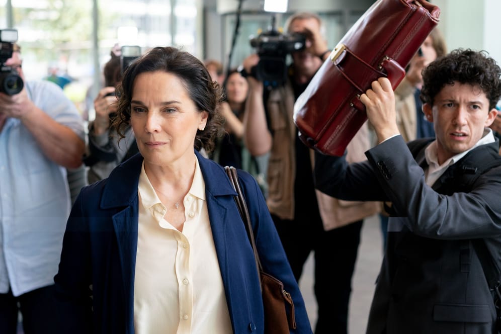 Désirée Nosbusch spielt in der Krimireihe die Staranwältin Anna Conti.