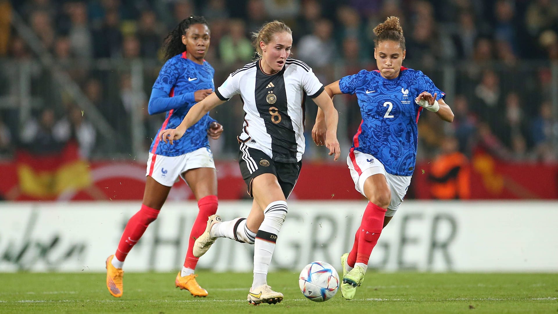 Sydney Lohmann, Frauen-Nationalmannschaft, Länderspiel, Brasilien, Nürnberg, WM