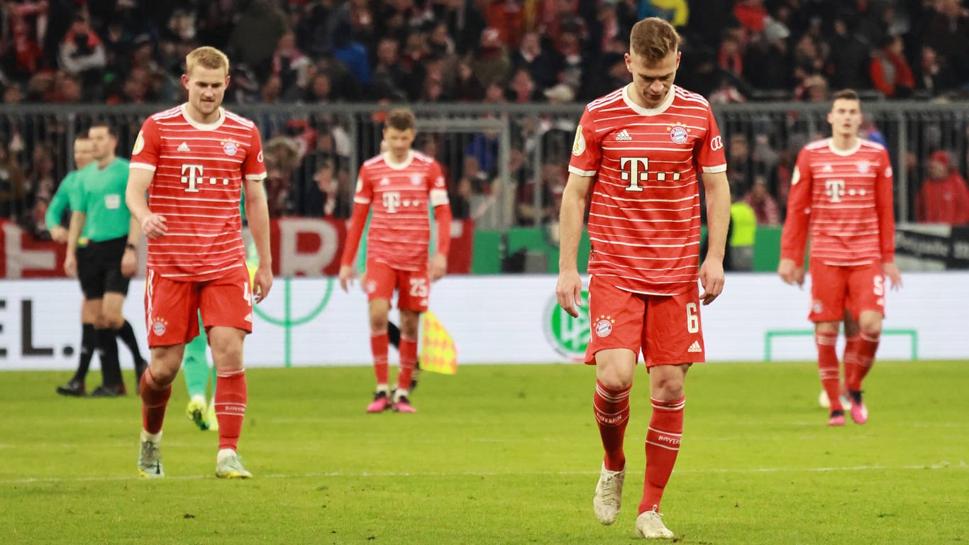 Joshua Kimmich: Der dritte Kapitän musste sich mit dem FC Bayern im Pokal gegen Freiburg geschlagen geben.