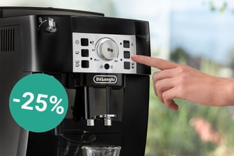 Heute können Sie sich einen hochwertigen Kaffeevollautomaten der beliebten Marke De'Longhi zum Tiefpreis sichern.