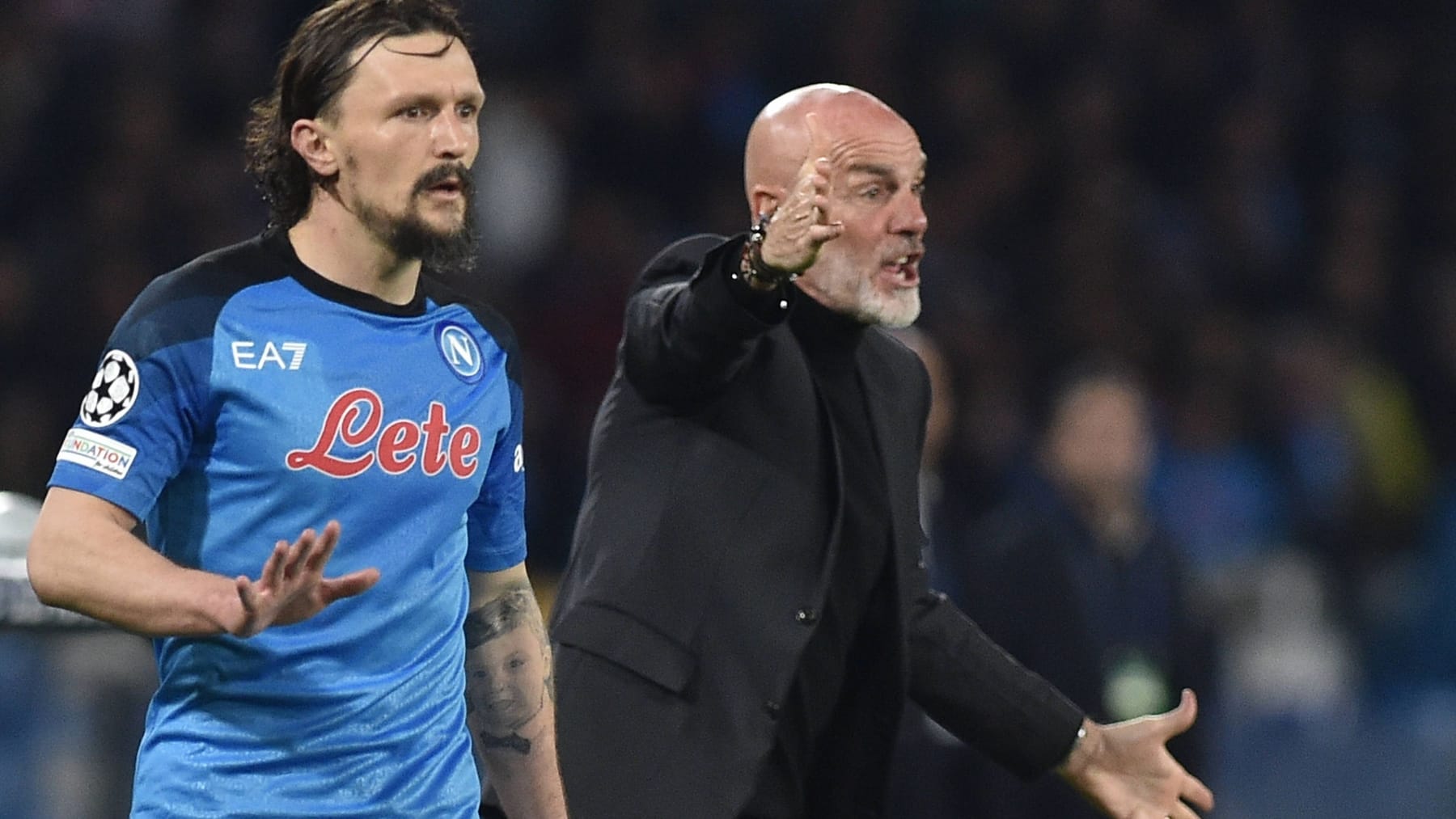 Il sogno del Napoli si è infranto: il Milan ha deciso il duello italiano