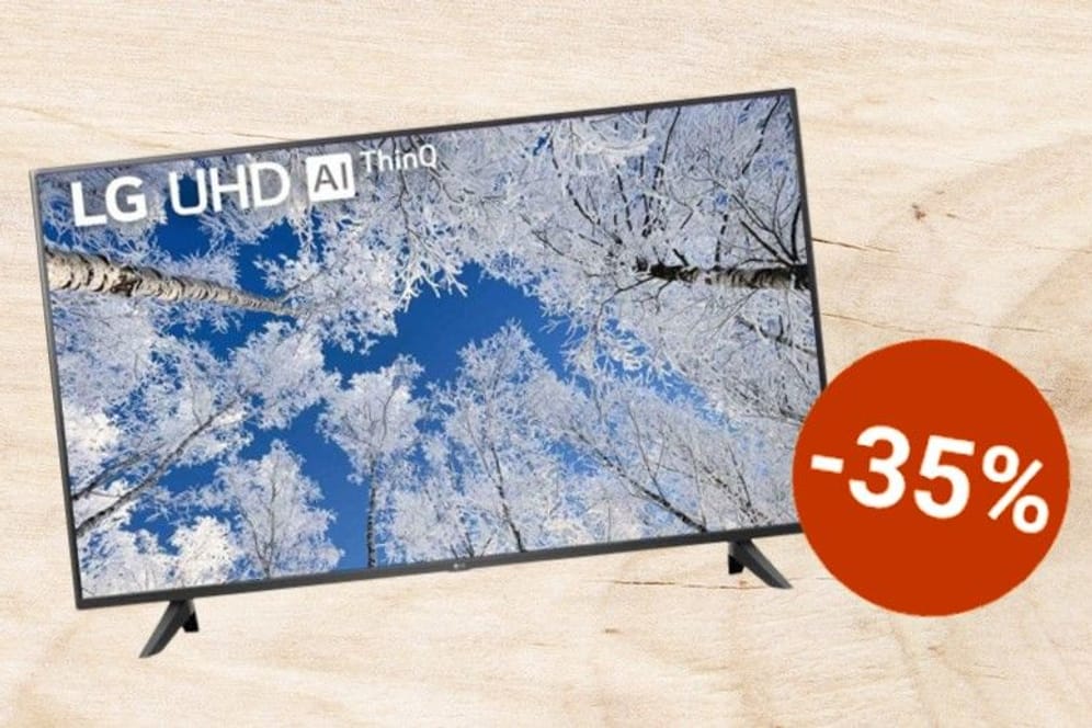 Der stark reduzierte Fernseher des Marktführers LG punktet mit 4K-Auflösung und 43 Zoll Bildschirmdiagonale.