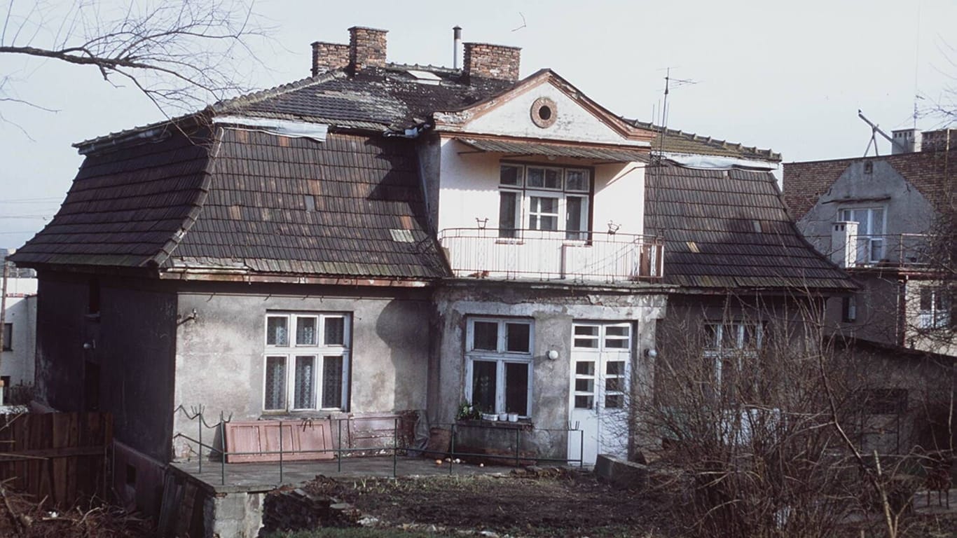 Ehemaliges Wohnhaus von Amon Göth in Płaszów : Vom Balkon aus erschoss der SS-Führer Häftlinge.