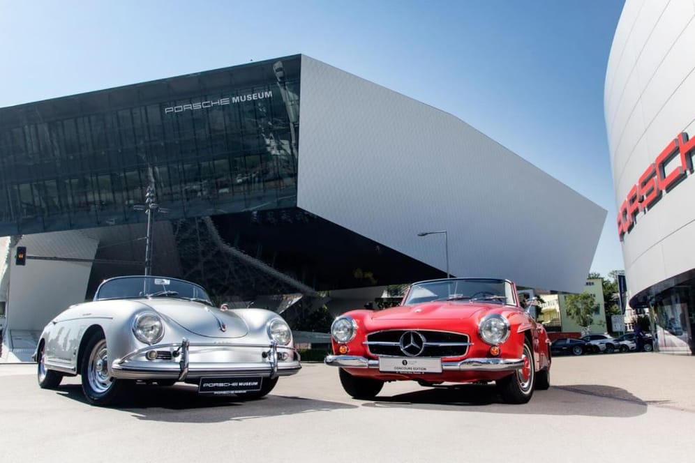 Das Porsche-Museum in Stuttgart zeigt die Geschichte des Autobauers.