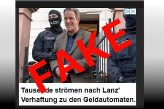 Gefälschte Nachricht mit einem angeblich verhafteten Markus Lanz: Der Moderator wird derzeit häufig für Online-Betrug missbraucht.