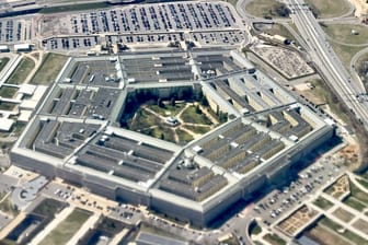 Luftaufnahme des US-Verteidigungsministeriums: Die Pentagon-Leaks haben die USA in den vergangenen Tagen in große Verlegenheit gebracht.