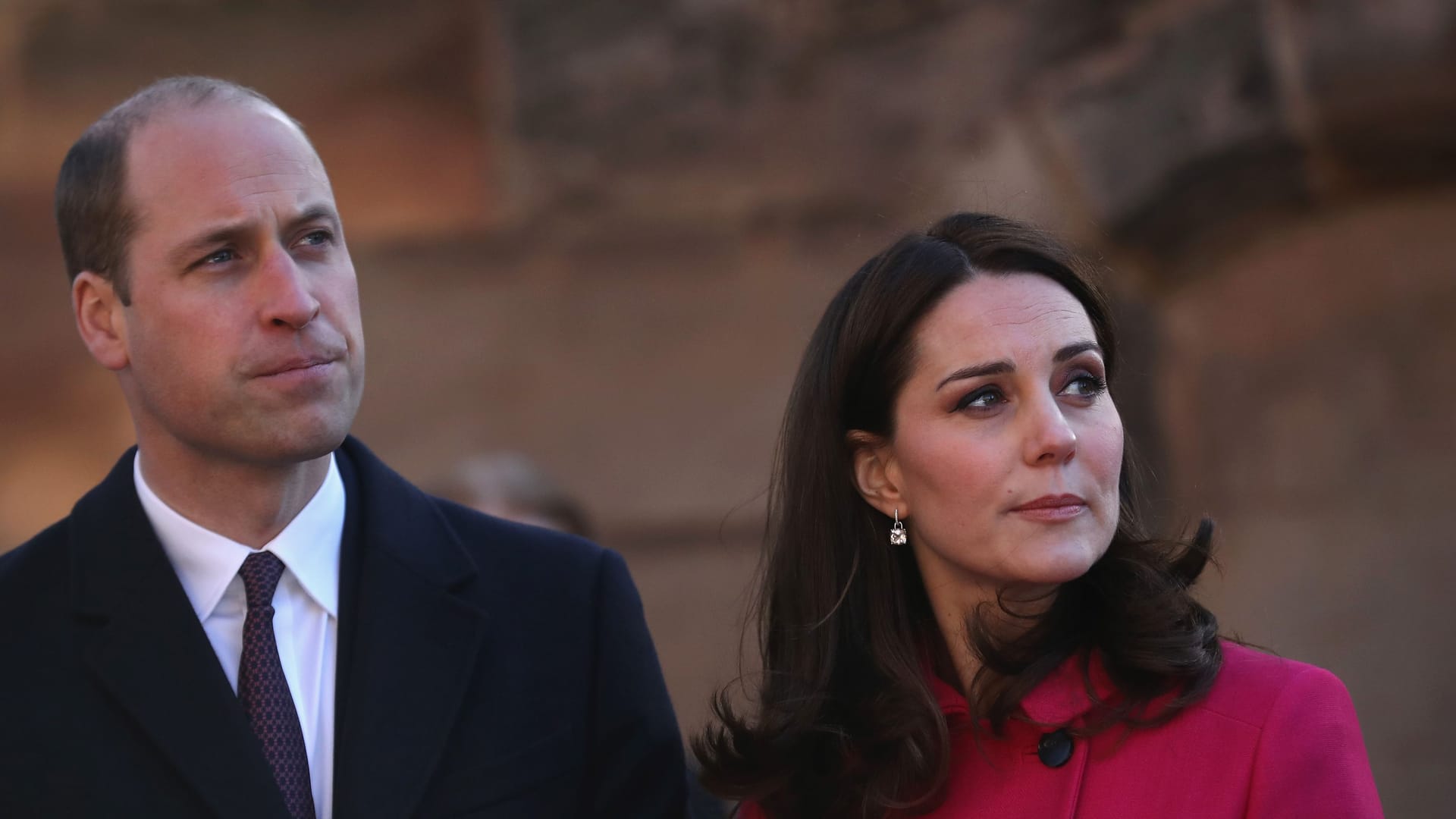 William und Kate: Sie bauten die englische Mannschaft nach der Niederlage auf.