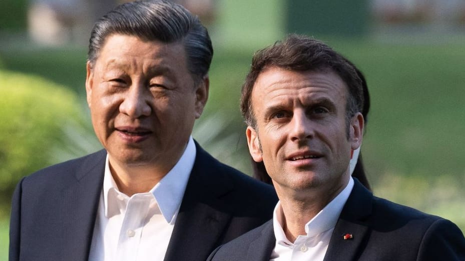 Deutsche Politiker attackieren Macron nach China-Reise