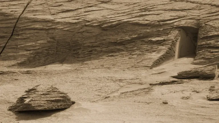 Das "Alien-Tor" auf dem Mars.