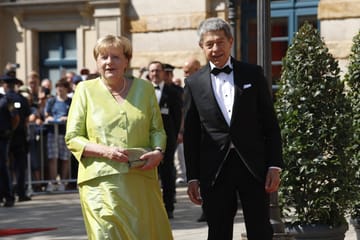 Angela Merkel e Joachim Sauer: entrambi sono sposati dal 1998.