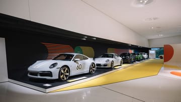 The 911 Sport Classic: In the museum, Porsche is showing, among other things, the small series from the Porsche Exclusive Manufaktur limited to 1,250 units.