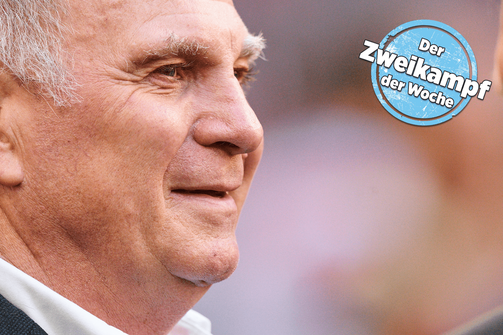 Uli Hoeneß: Der Ex-Bayern-Präsident schaute beim Training an der Säbener Straße vorbei.