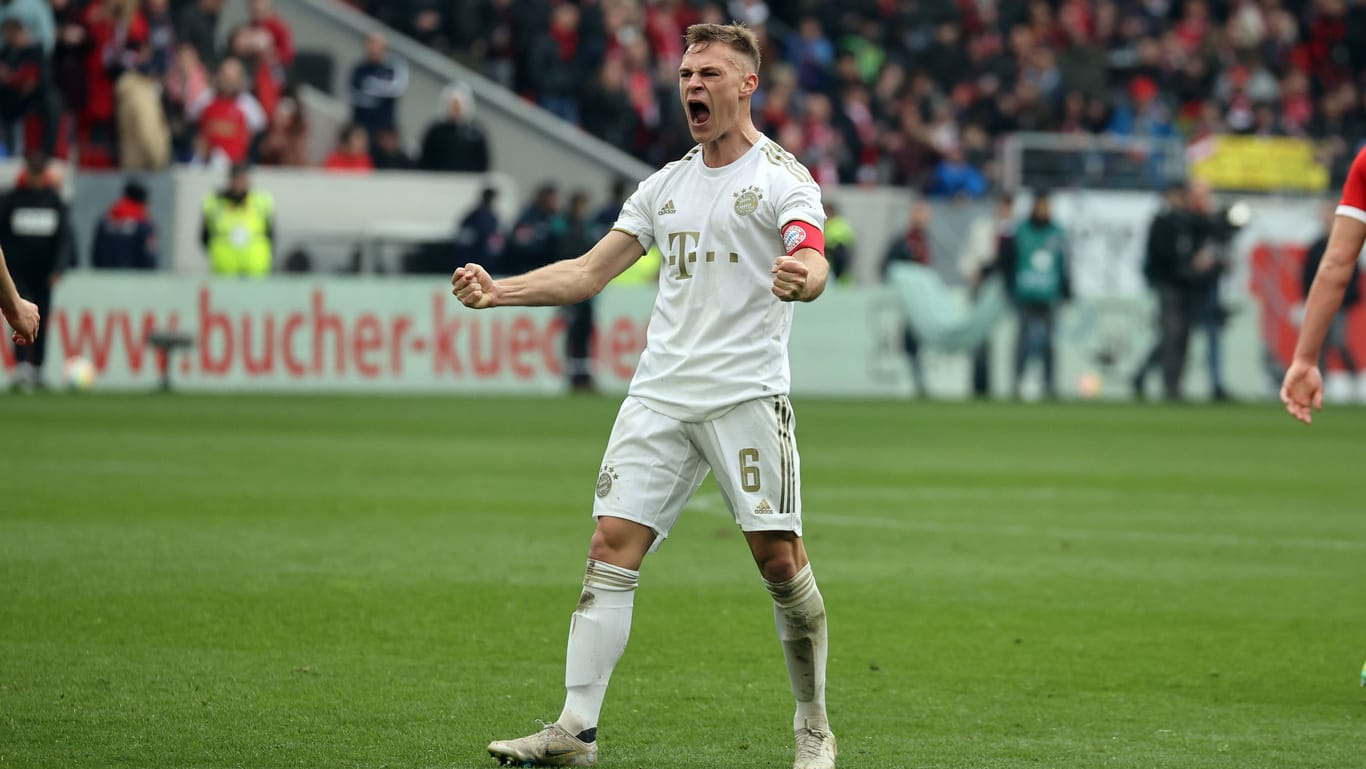 Joshua Kimmich: Die Szene des Bayern-Kapitäns, die für Wirbel sorgte. Joshua Kimmich: Die Szene des Bayern-Kapitäns, die für Wirbel sorgte.