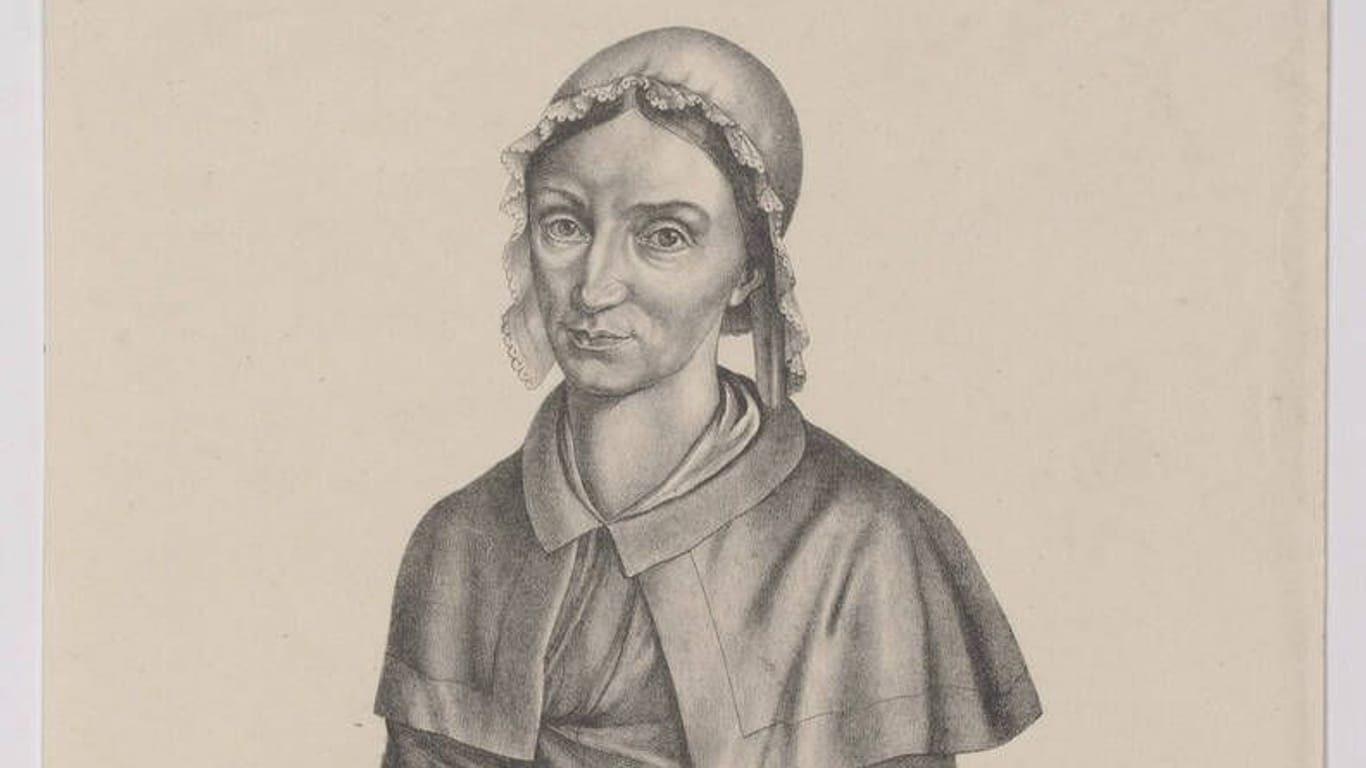Porträt von Gesche Margarete Gottfried, geborene Timm.