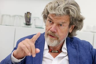 Reinhold Messner: Der Sportler gewährt private Einblicke.