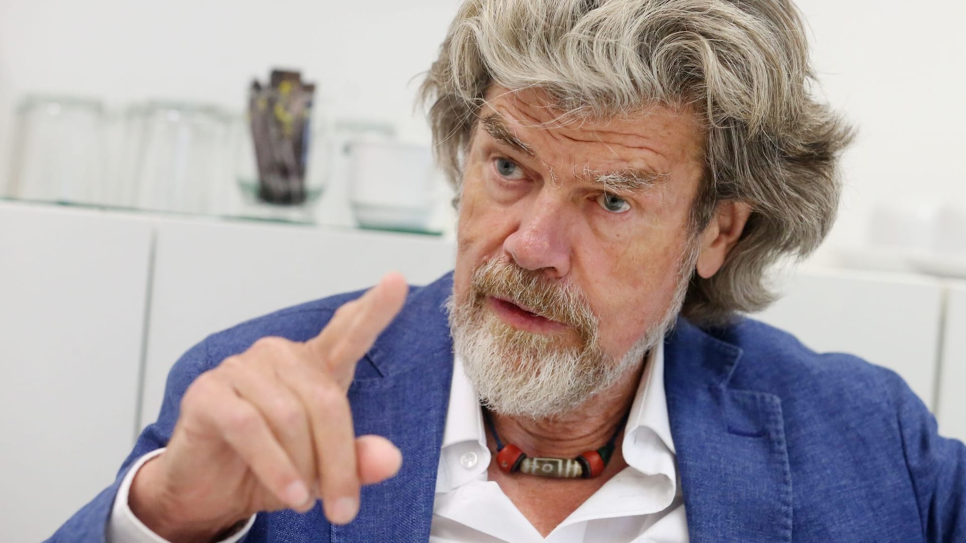 Reinhold Messner: Der Sportler gewährt private Einblicke.