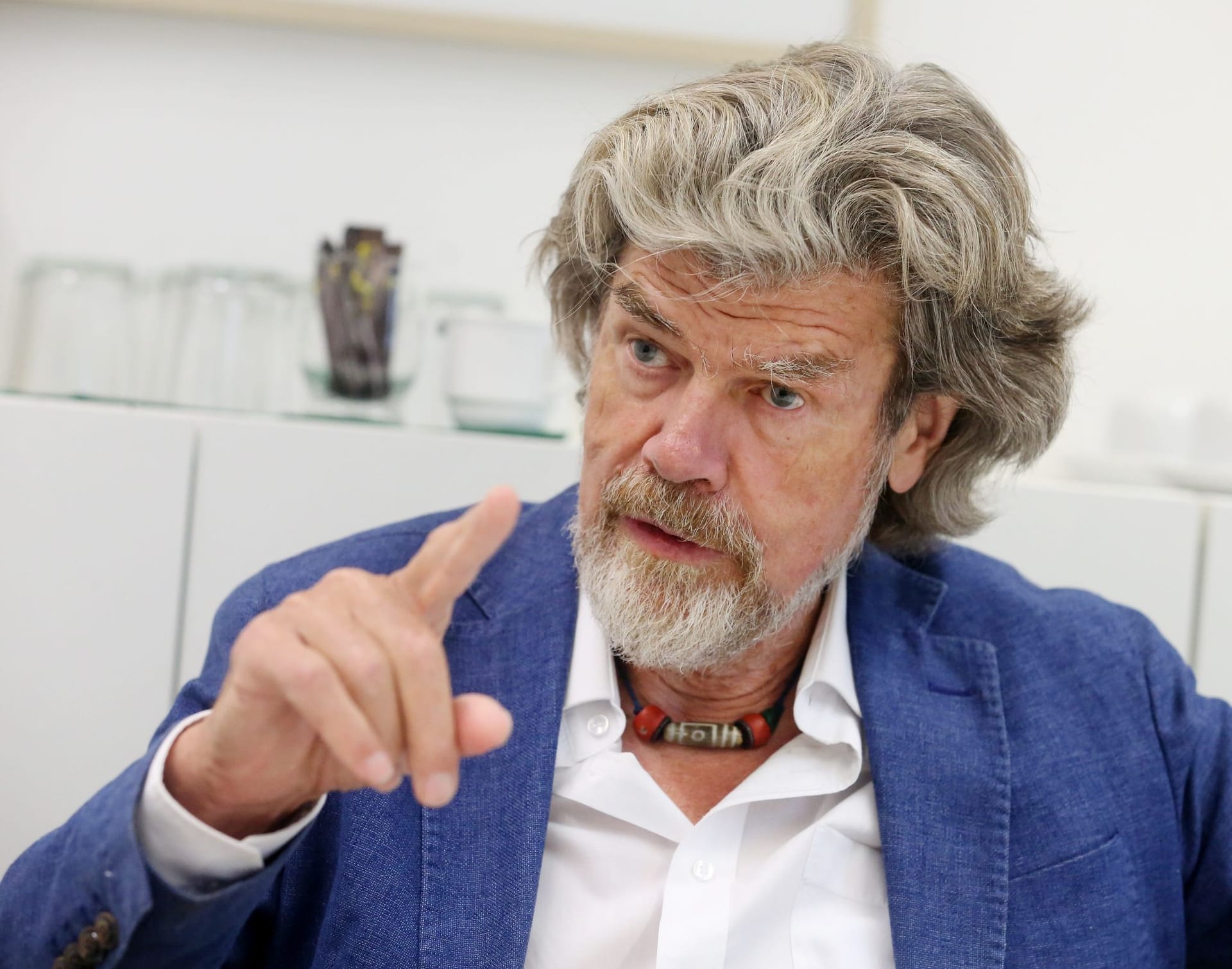 Reinhold Messner: Der Sportler gewährt private Einblicke.