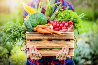 Von einer vitaminreichen Ernährung mit viel Obst und Gemüse profitieren auch die Fingernägel. Sie brauchen die Nährstoffe, um fest zu bleiben.