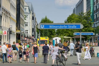 Wilmersdorfer Straße (Archivbild): Die Fußgängerzone soll ab Ende April durch die Sommerstraße verlängert werden.