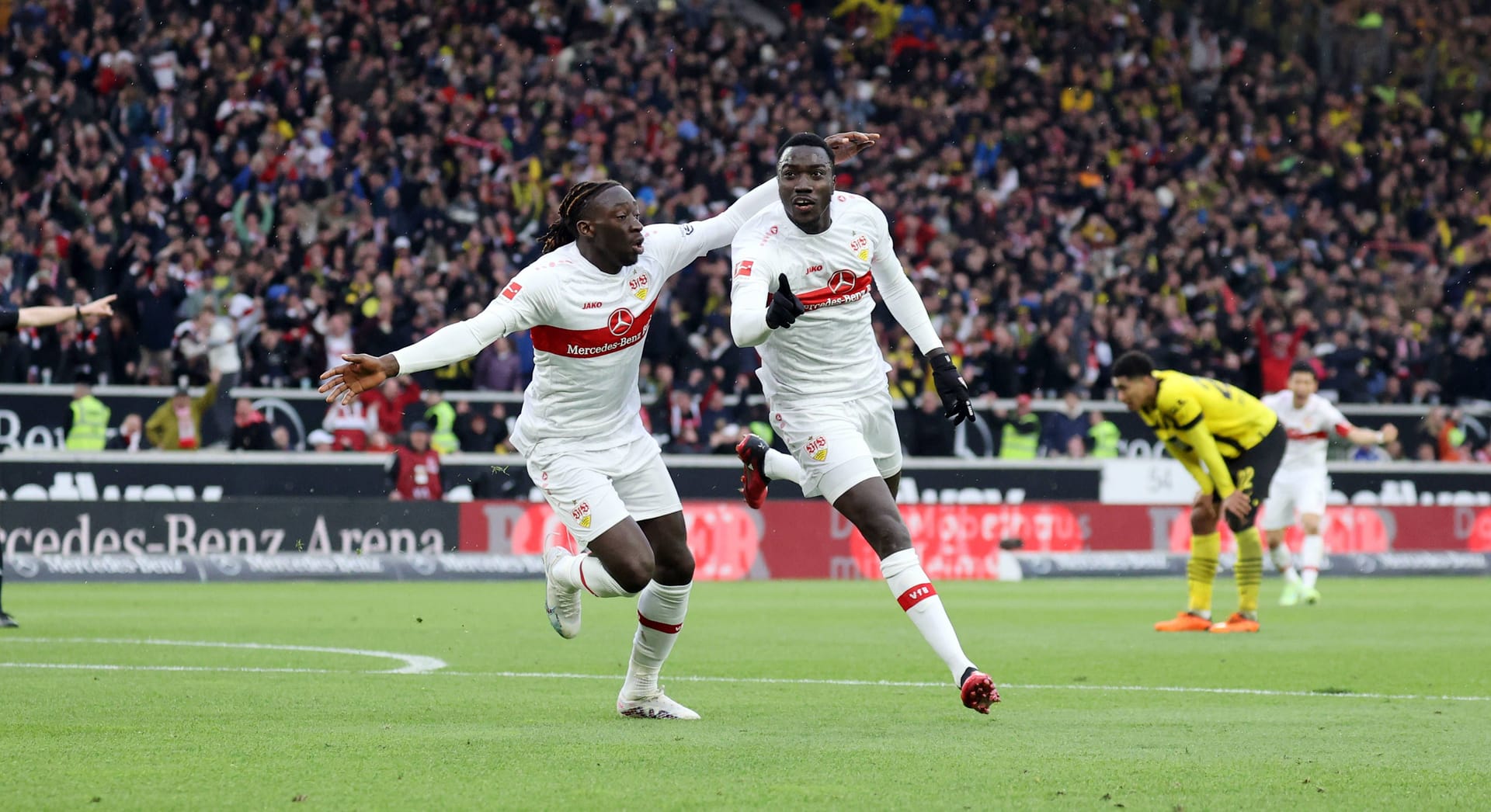 Tanguy Coulibaly und Silas Katompa Mvumpa: Sie stehen im DFB-Pokalhalbfinale.