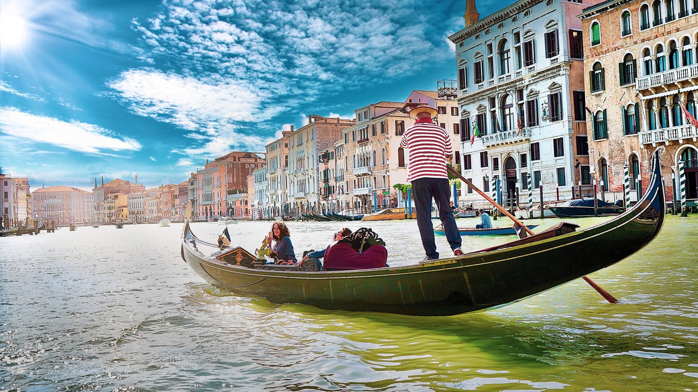 Venedig, Italien: Das Reiseland lockt mit viel Kultur, aber auch mit Strandurlaub.