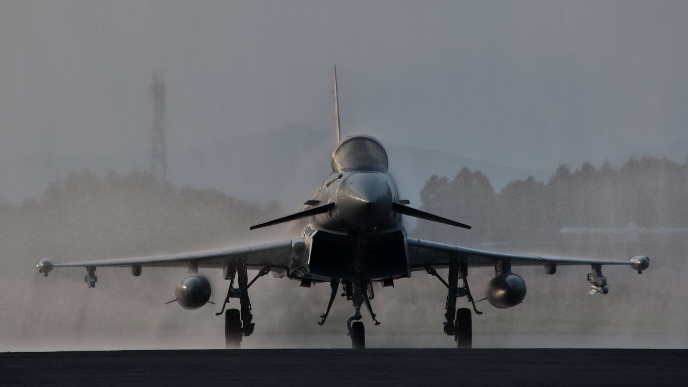 Kampfjet Eurofighter: Deutschland schickt 60 Maschinen in die Übung - darunter Eurofighter und Tornados.