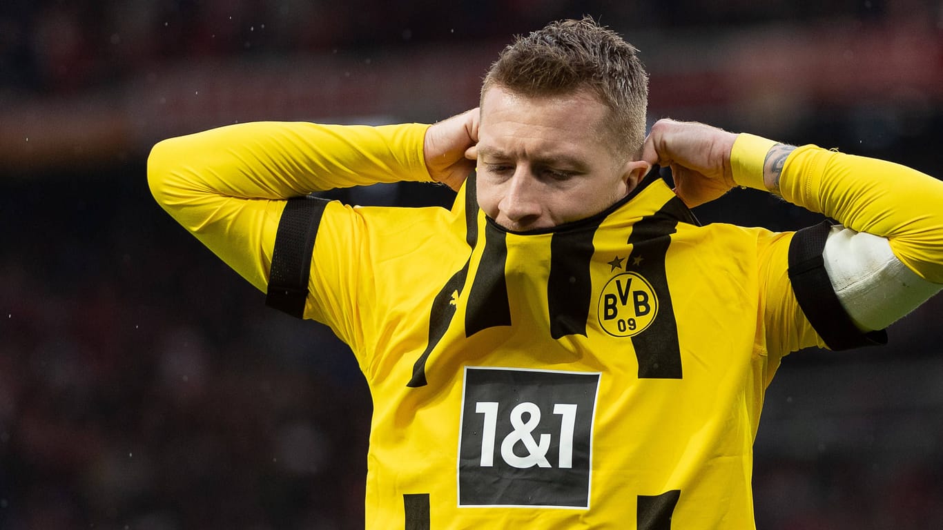 Marco Reus: Wenn es nach Lothar Matthäus geht, trägt er nur noch bis Saisonende das schwarz-gelbe Trikot.