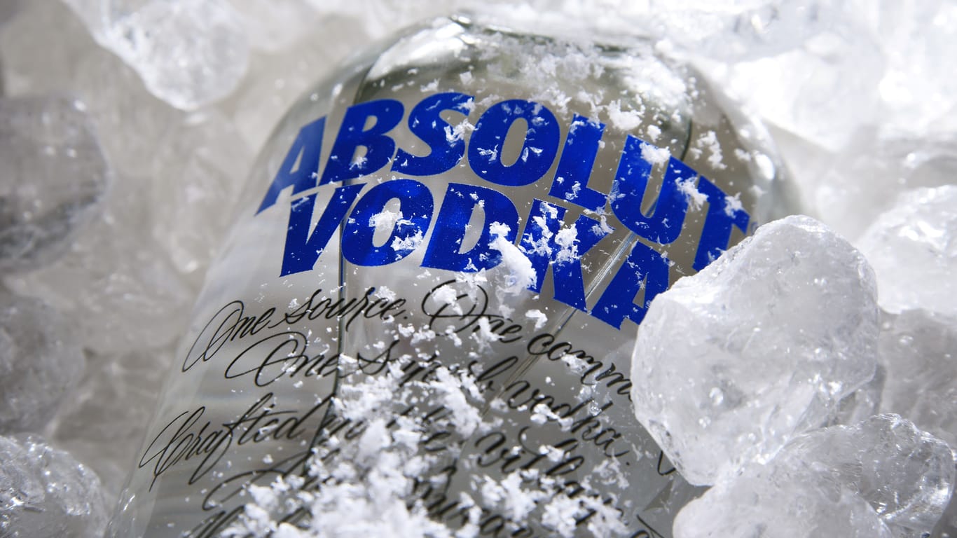 Absolut Vodka: Die Spirituose wird in Schweden produziert.