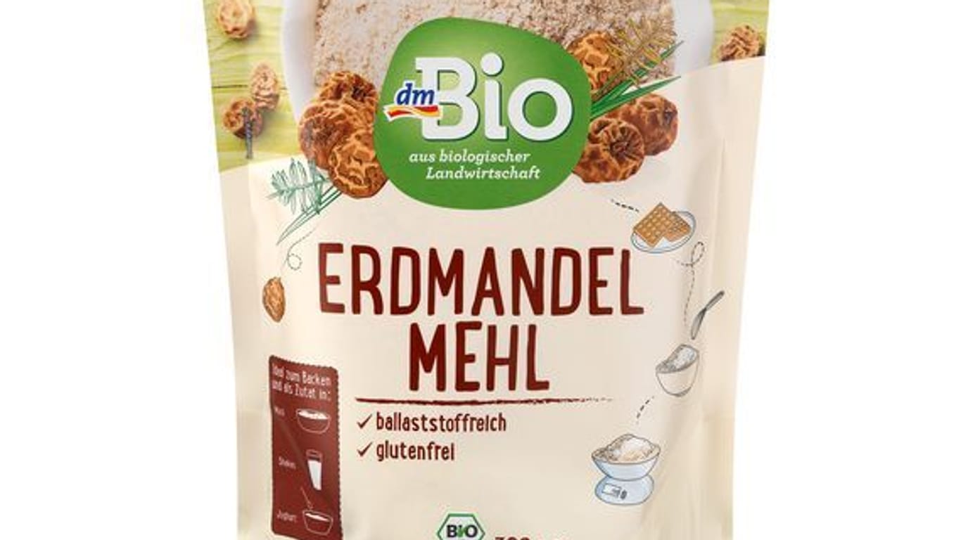 Das Bio-Erdmandelmehl von dm könnte Salmonellen enthalten.