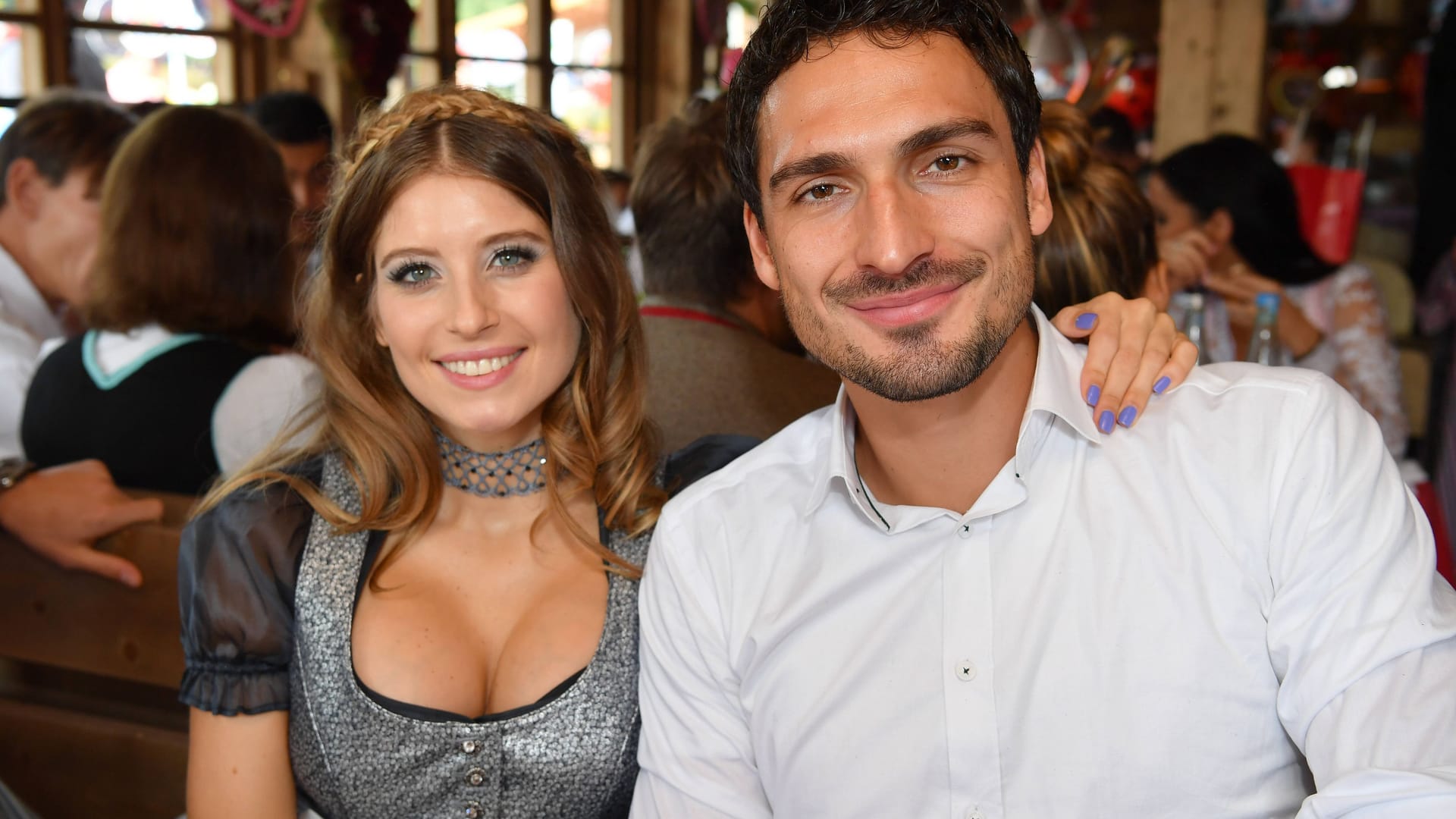 Cathy und Mats Hummels gaben sich 2015 das Jawort. Cathy und Mats Hummels gaben sich 2015 das Jawort.