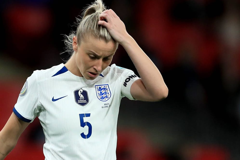 Leah Williamson: Sie wird die englische Nationalmannschaft bei der WM nicht anführen können.