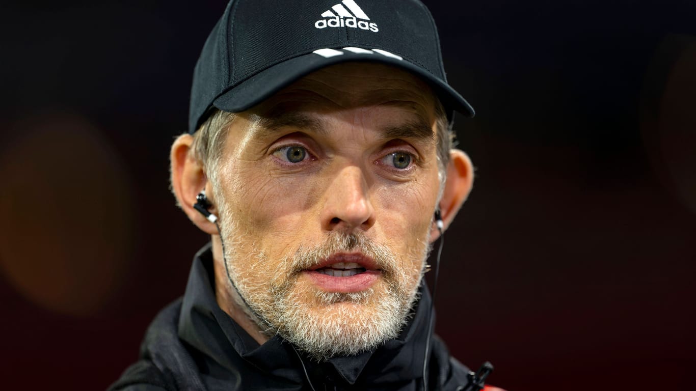 Thomas Tuchel: Der Bayern-Trainer gab am Montagmittag eine Pressekonferenz.