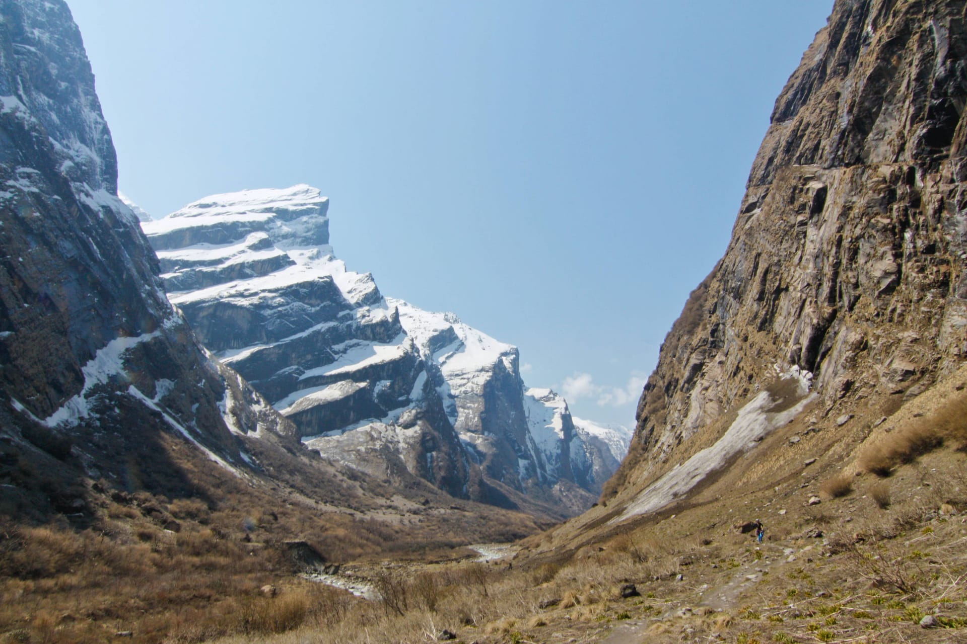 Annapurna im Himalaya-Gebirge: Ein Mann starb in seinem Zelt.