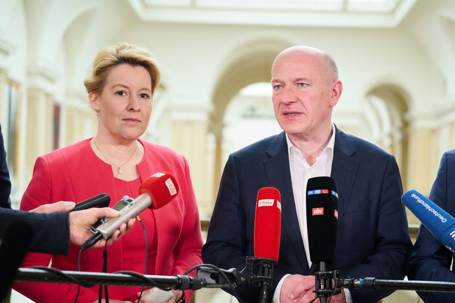 Giffey und Wegner