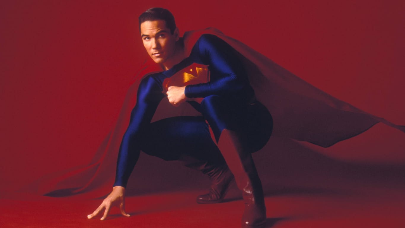Dean Cain in seiner Rolle als "Superman".