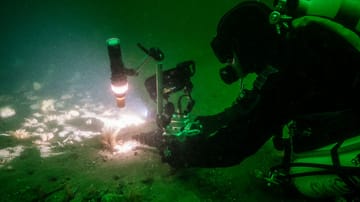 Research divers from the Submaris company examined the seabed.  According to the information, they found a stone reef that they describe as an "oasis of diversity".