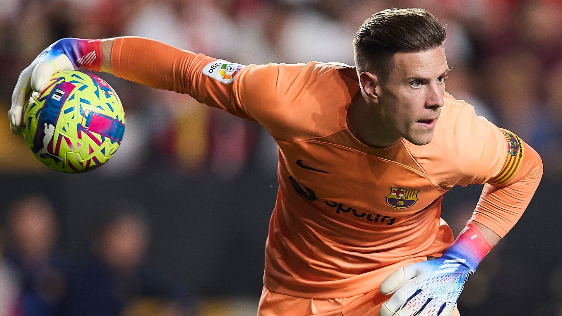 Sicherer Rückhalt: Marc-André ter Stegen steht seit 2014 im Tor des FC Barcelona.