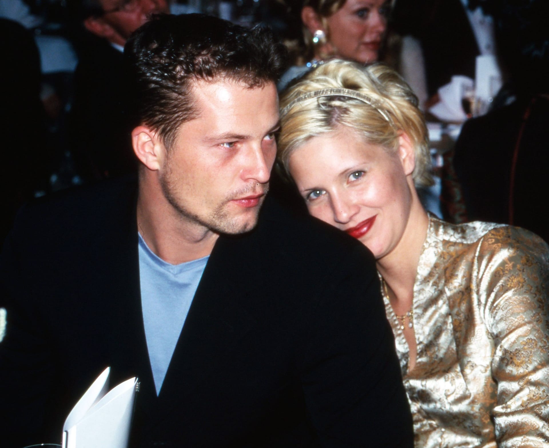 Til und Dana Schweiger im Oktober 1998.