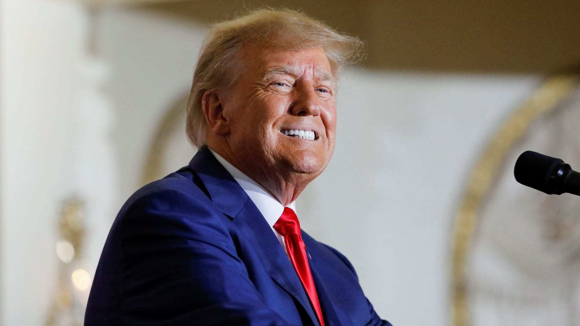 Aufgeben kommt nicht infrage: Donald Trump legt jetzt erst los.