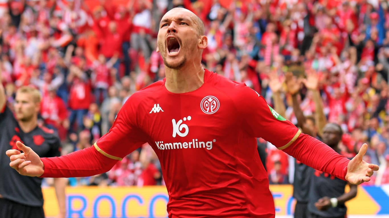 Ludovic Ajorque: Der Mainzer erzielte den 1:1-Ausgleich gegen den FC Bayern.