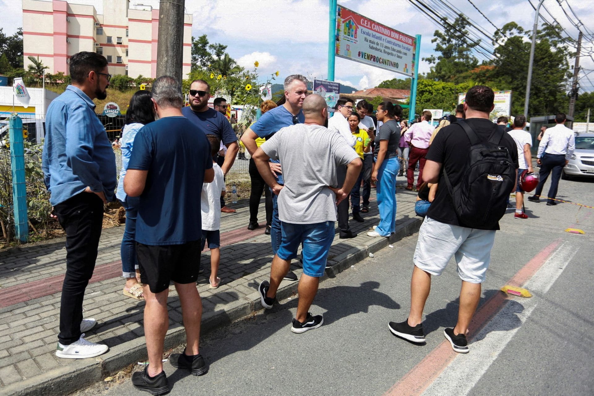 Trauer in Brasilien: Ein Mann tötete vier Menschen mit einem Beil.